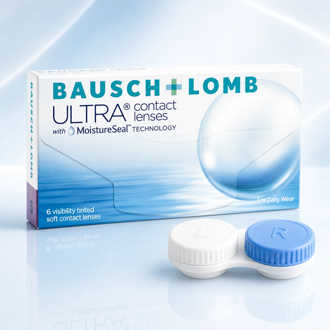 Lentes de contato Ultra Bausch Lomb com grau em Recife
