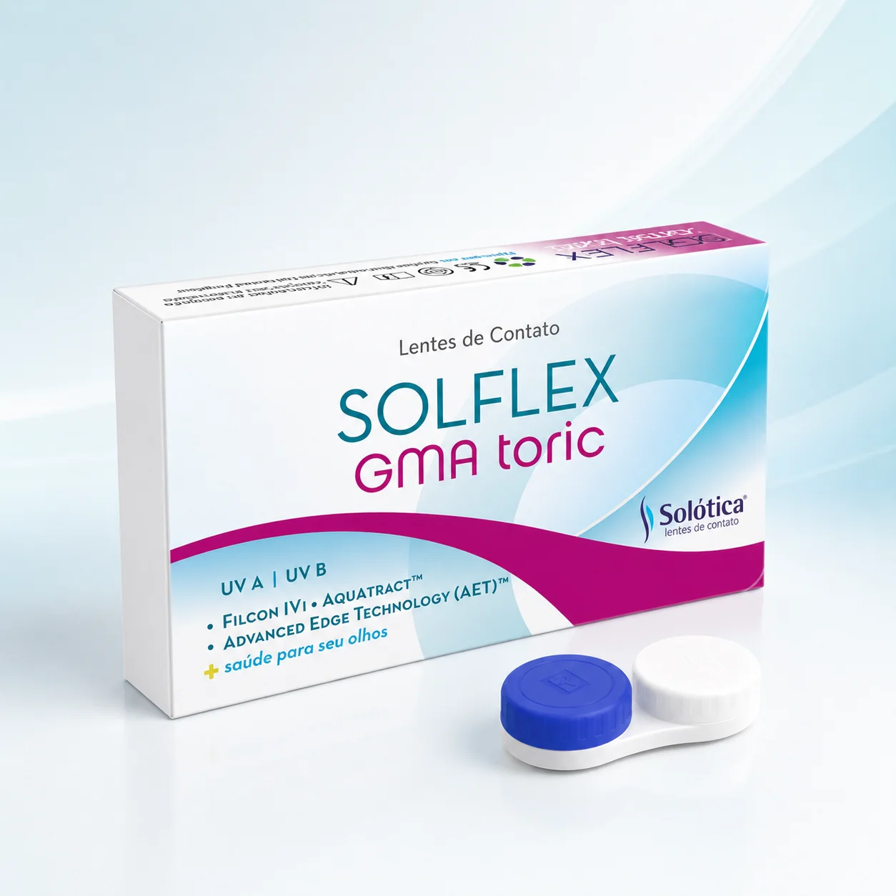 Lentes de contato Solflex Toricas para astigmatismo em Recife