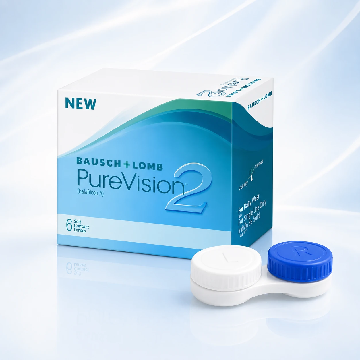 Lentes de contato Purevision 2 com grau em Recife